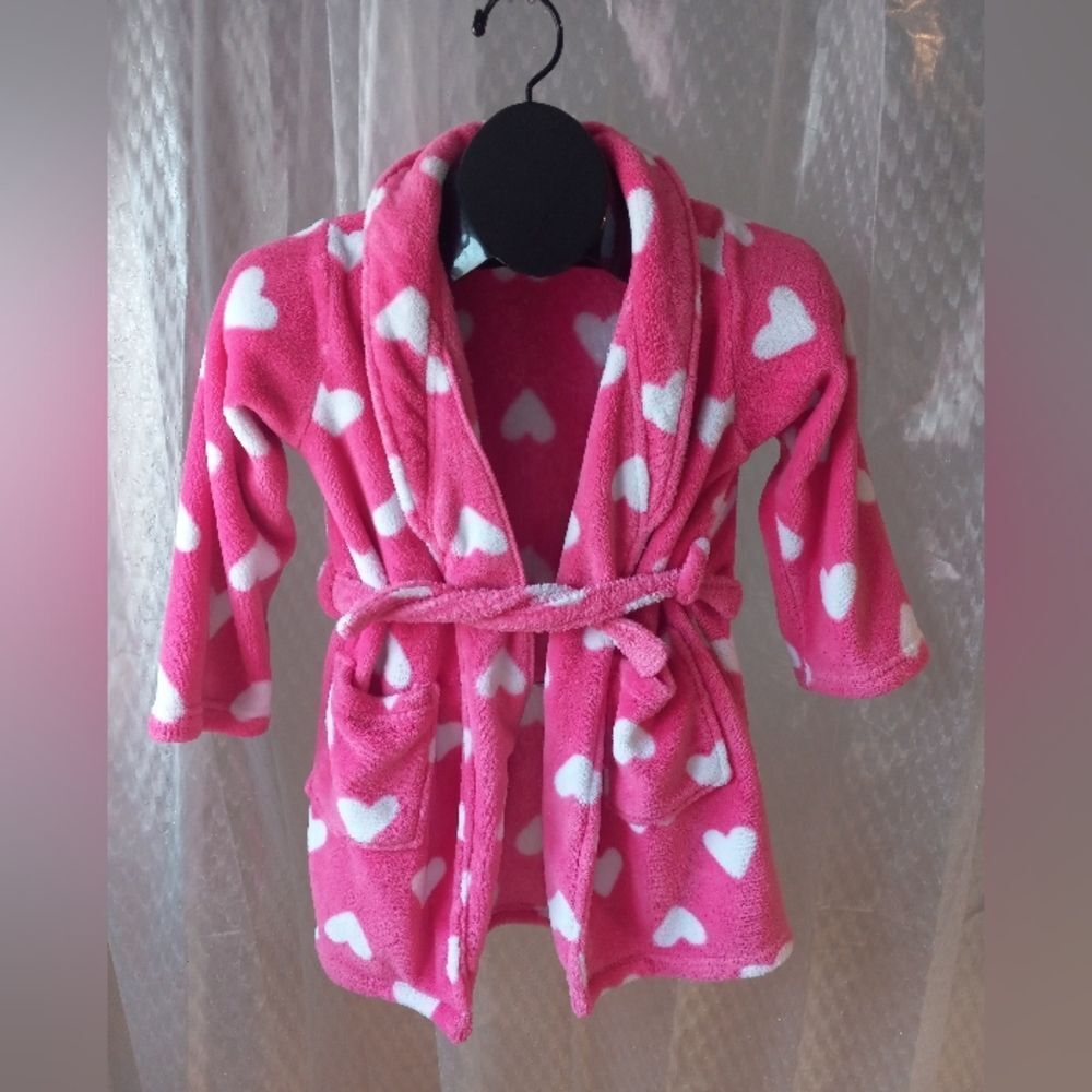 The Children's Place Heart Soft Robe Girls Size 5/6